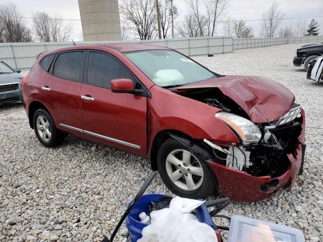 JN8AS5MT3DW016264 - 2013 NISSAN ROGUE S BURGUNDY photo 4