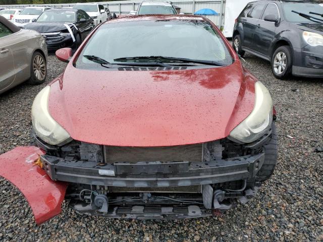 5NPDH4AE8GH718498 - 2016 HYUNDAI ELANTRA SE RED photo 5