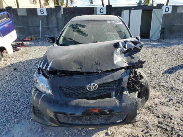 1NXBU40E79Z130147 - 2009 TOYOTA COROLLA BASE Սև լուսանկար 5