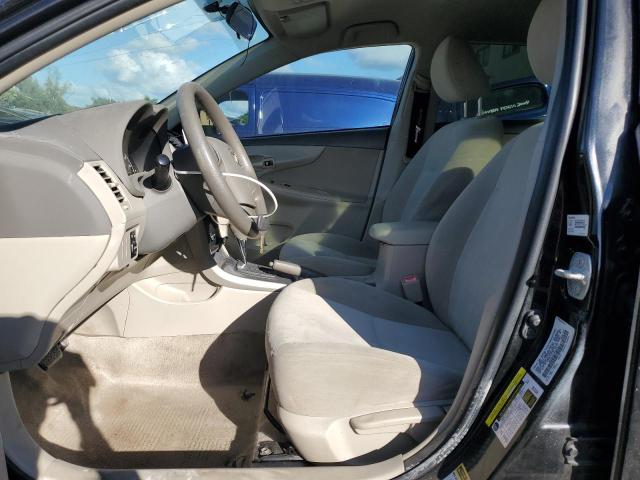 1NXBU40E79Z130147 - 2009 TOYOTA COROLLA BASE Սև լուսանկար 7