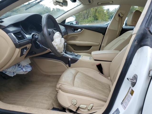 WAU2GAFC6CN037652 - 2012 AUDI A7 PRESTIGE WHITE photo 7