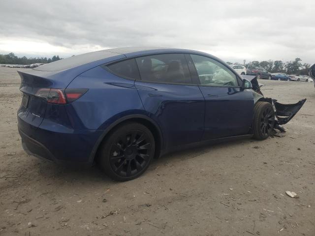 7SAYGDEE5RF154456 - 2024 TESLA MODEL Y 蓝色 照片 3
