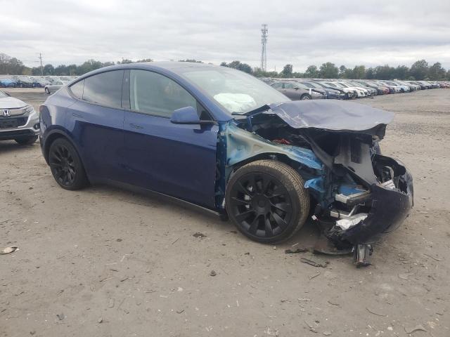 7SAYGDEE5RF154456 - 2024 TESLA MODEL Y 蓝色 照片 4