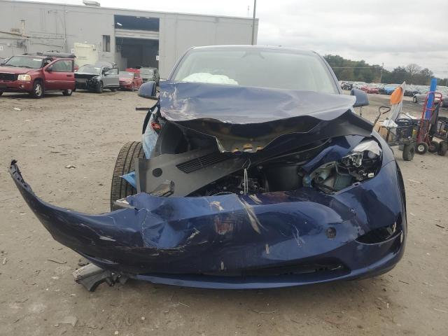 7SAYGDEE5RF154456 - 2024 TESLA MODEL Y 蓝色 照片 5