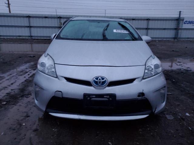 JTDKN3DU1D5560224 - 2013 TOYOTA PRIUS SILVER photo 5