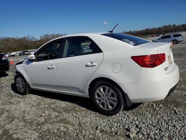 KNAFU4A28A5073351 - 2010 KIA FORTE EX WHITE photo 2