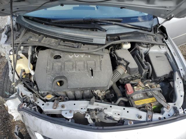 2T1BU4EE5AC459072 - 2010 TOYOTA COROLLA BASE Gümüş fotoğraf 11