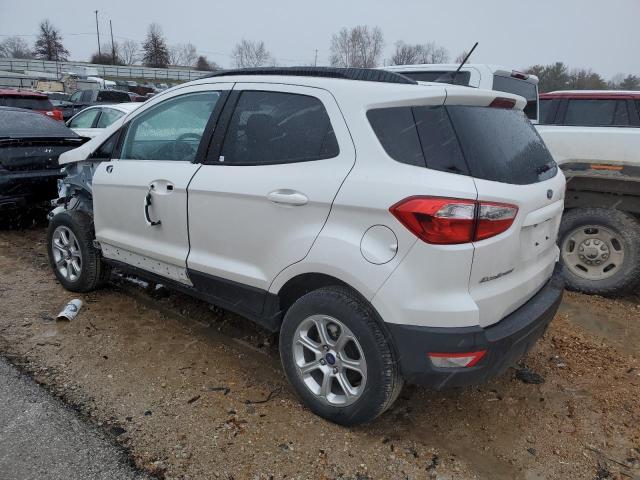 MAJ6S3GL2NC470001 - 2022 FORD ECOSPORT SE WHITE photo 2