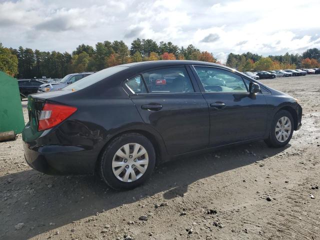 19XFB2E5XCE064904 - 2012 HONDA CIVIC LX შავი ფოტო 3