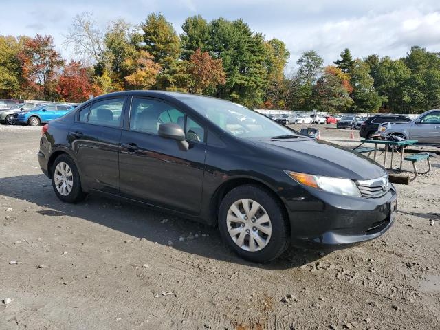 19XFB2E5XCE064904 - 2012 HONDA CIVIC LX შავი ფოტო 4