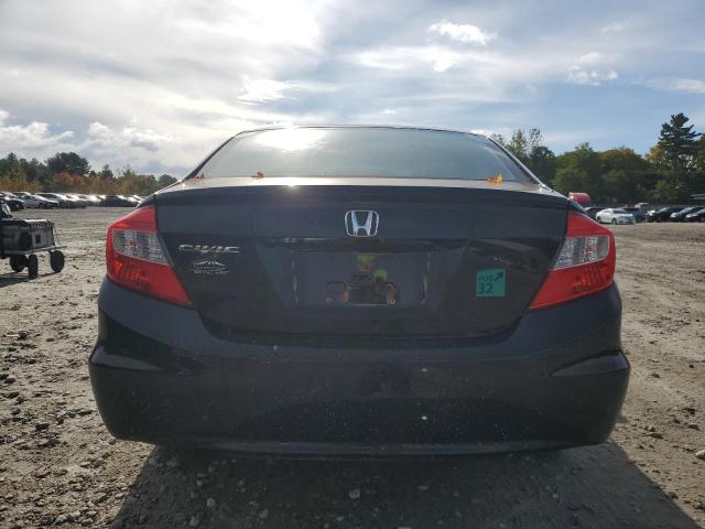 19XFB2E5XCE064904 - 2012 HONDA CIVIC LX შავი ფოტო 6