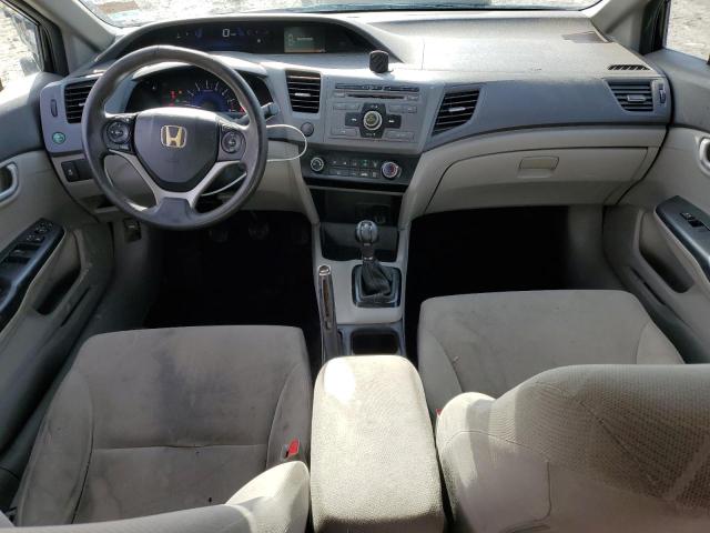 19XFB2E5XCE064904 - 2012 HONDA CIVIC LX შავი ფოტო 8