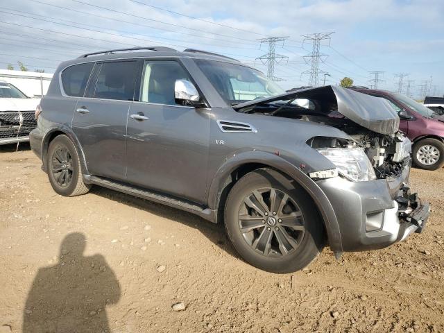 JN8AY2NE0H9704482 - 2017 NISSAN ARMADA PLATINUM 灰色 照片 4