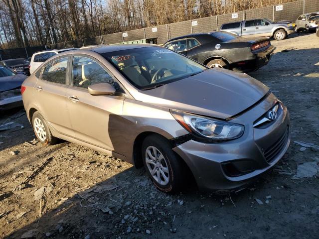 KMHCT4AE5DU416772 - 2013 HYUNDAI ACCENT GLS BROWN photo 4