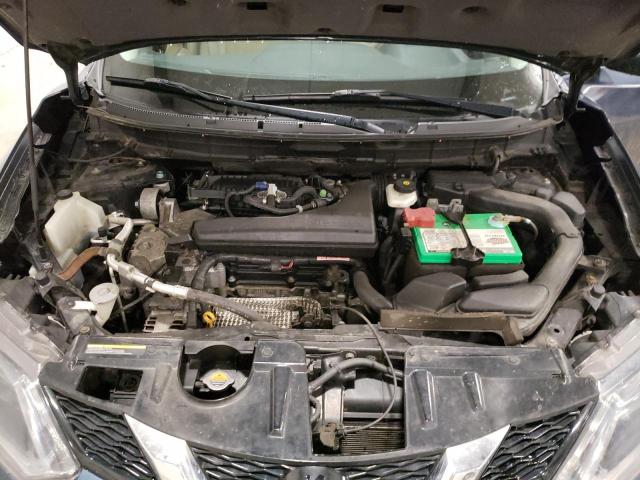 5N1AT2MV9EC827705 - 2014 NISSAN ROGUE S BLUE photo 12