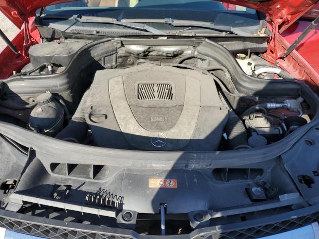 WDCGG5GB9BF587890 - 2011 MERCEDES-BENZ GLK 350 Կարմիր լուսանկար 11
