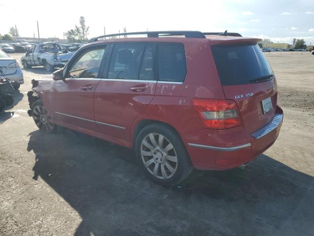 WDCGG5GB9BF587890 - 2011 MERCEDES-BENZ GLK 350 Կարմիր լուսանկար 2