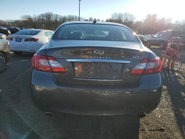 JN1BY1AR1CM395553 - 2012 INFINITI M37 X GRAY photo 6