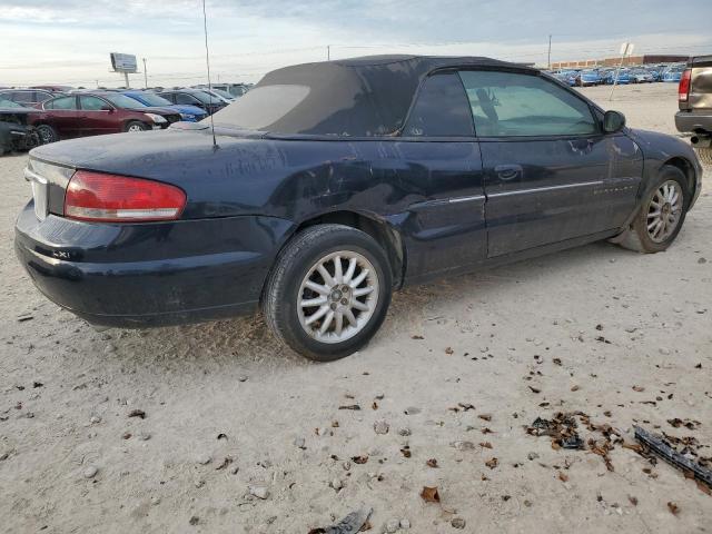 1C3EL55U21N558074 - 2001 CHRYSLER SEBRING LXI BLACK photo 3