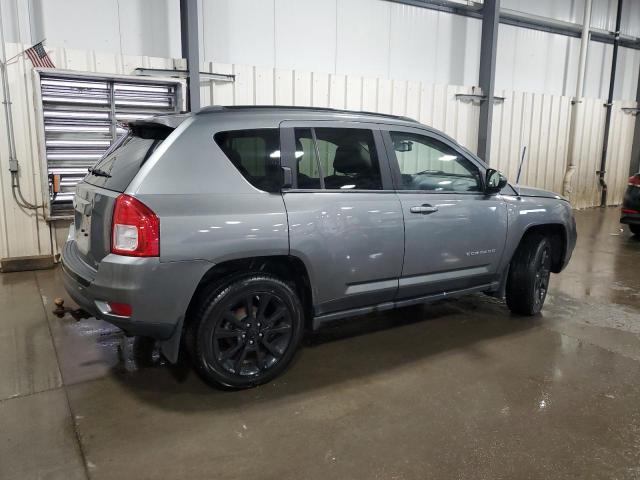 1C4NJDEBXCD676702 - 2012 JEEP COMPASS LATITUDE GRAY photo 3