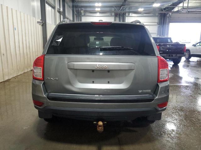1C4NJDEBXCD676702 - 2012 JEEP COMPASS LATITUDE GRAY photo 6