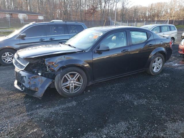 1B3LC56K08N689208 - 2008 DODGE AVENGER SXT BLACK photo 1