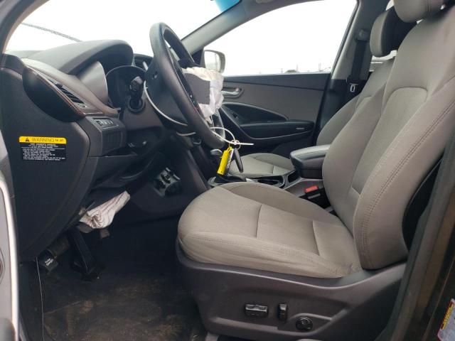 5NMZU3LBXJH088468 - 2018 HYUNDAI SANTA FE S BLACK photo 7