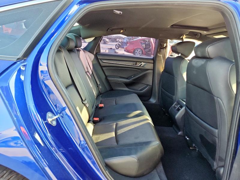 1HGCV2E30JA051055 - 2018 HONDA ACCORD SPORT Көк фото 10