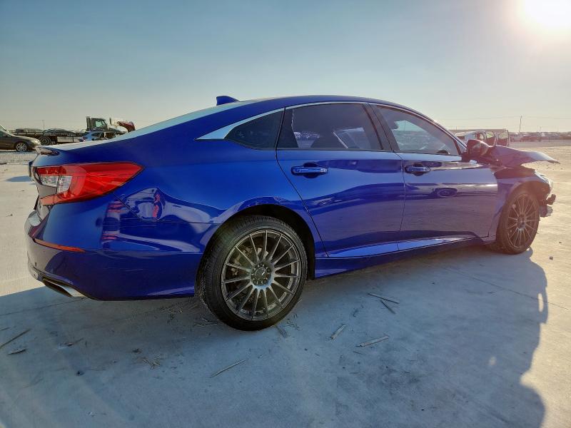 1HGCV2E30JA051055 - 2018 HONDA ACCORD SPORT Көк фото 3