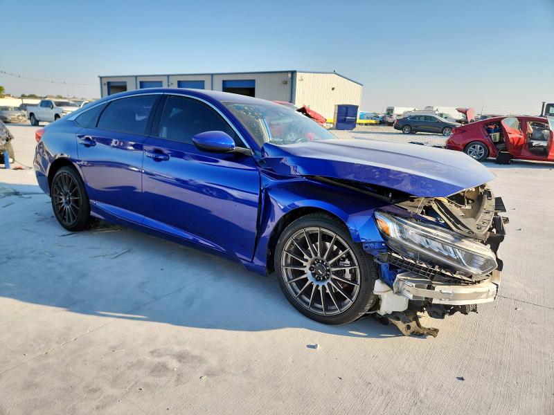 1HGCV2E30JA051055 - 2018 HONDA ACCORD SPORT Көк фото 4