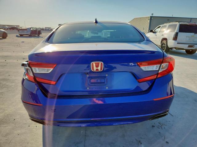1HGCV2E30JA051055 - 2018 HONDA ACCORD SPORT Көк фото 6