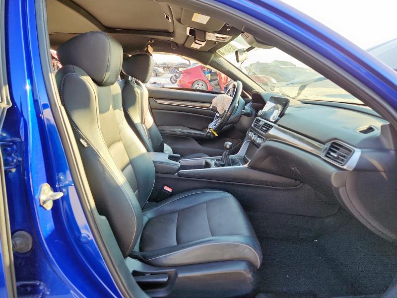 1HGCV2E30JA051055 - 2018 HONDA ACCORD SPORT Көк фото 7
