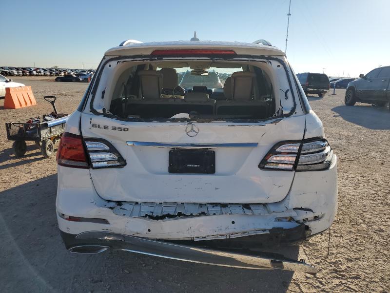 4JGDA5JB5HA946561 - 2017 MERCEDES-BENZ GLE 350 WHITE photo 6