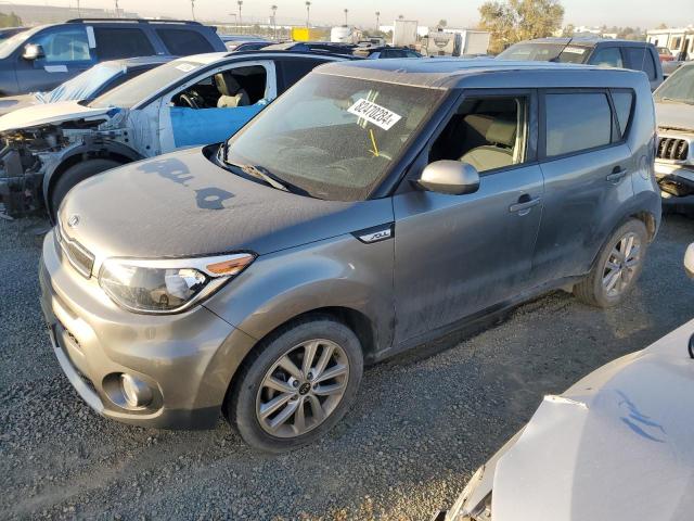 KNDJP3A58K7007042 - 2019 KIA SOUL + GRAY photo 1