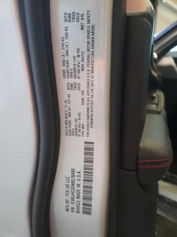 1C4RJHCG5N8576493 - 2022 JEEP GRAND CHER TRAILHAWK 银色 照片 12