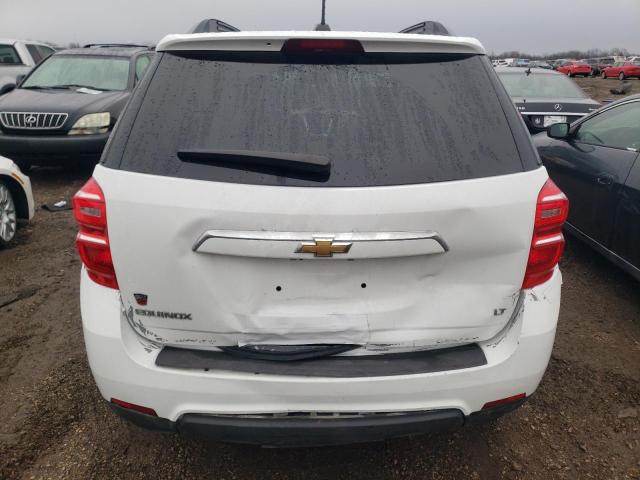 2GNALCEK4H1577080 - 2017 CHEVROLET EQUINOX LT WHITE photo 6