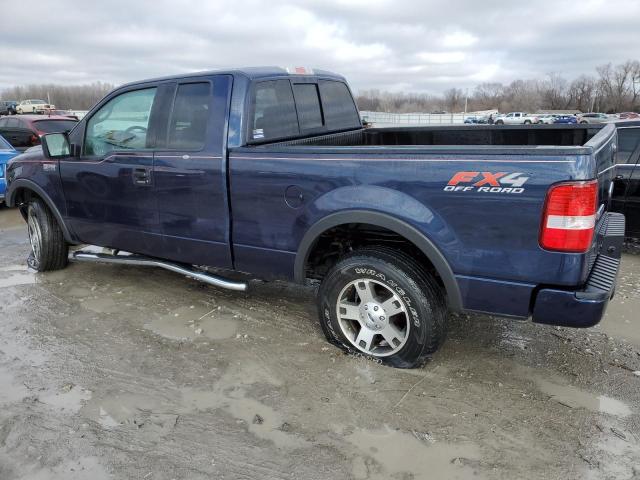 1FTPX14504NB29192 - 2004 FORD F150 BLUE photo 2