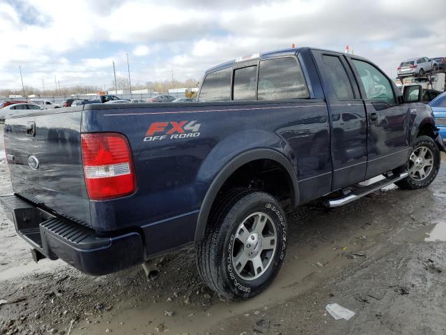 1FTPX14504NB29192 - 2004 FORD F150 BLUE photo 3