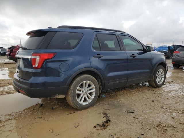 1FM5K7B84HGC76448 - 2017 FORD EXPLORER BLUE photo 3