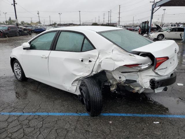 5YFBURHE4HP734658 - 2017 TOYOTA COROLLA L WHITE photo 2