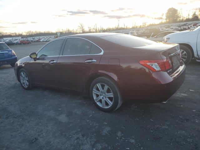 JTHBJ46G182175972 - 2008 LEXUS ES 350 BURGUNDY photo 2