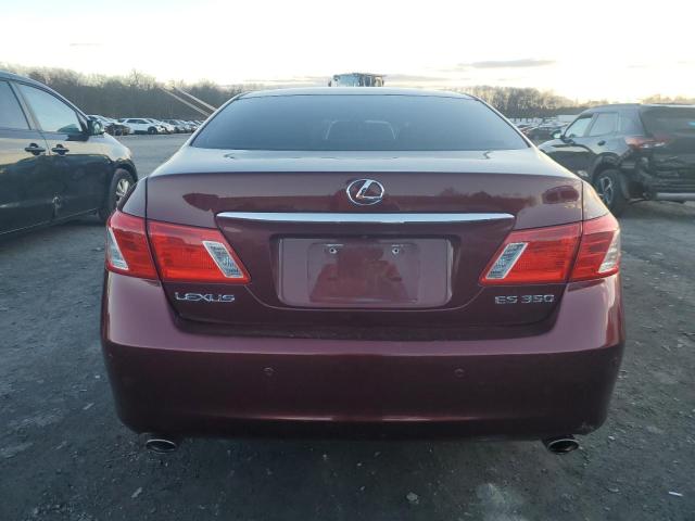 JTHBJ46G182175972 - 2008 LEXUS ES 350 BURGUNDY photo 6