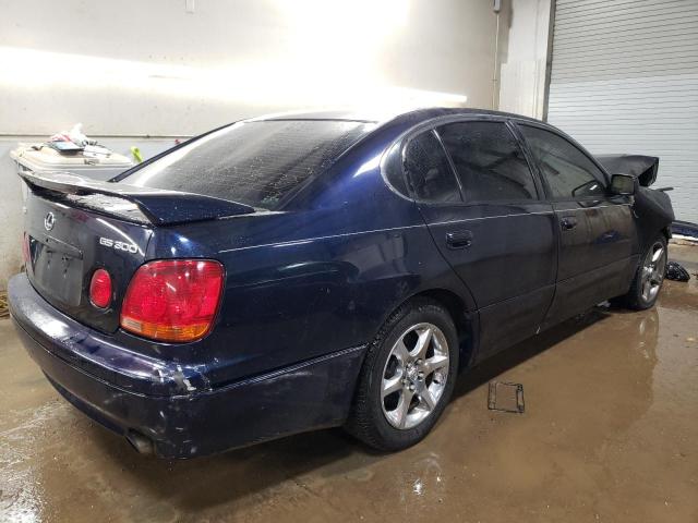 JT8BD69S210136117 - 2001 LEXUS GS 300 BLUE photo 3