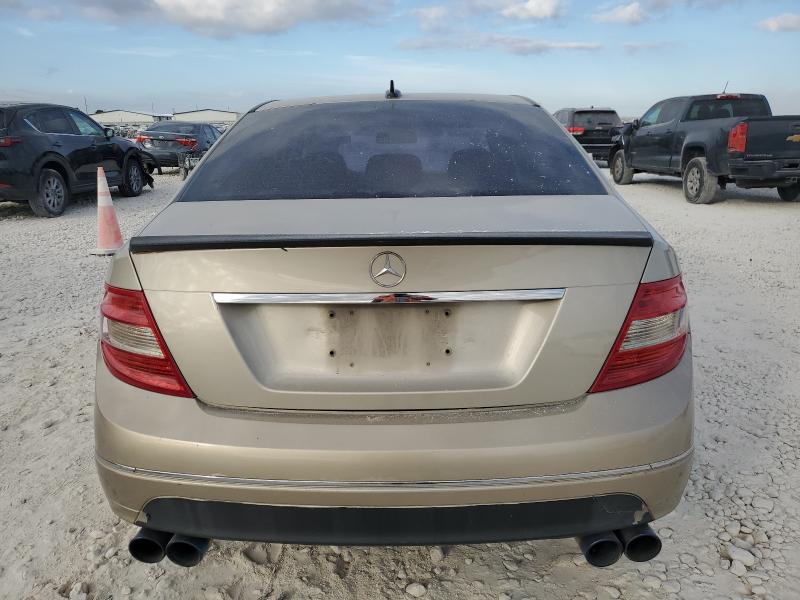 WDDGF5EB2AR121748 - 2010 MERCEDES-BENZ C 300 BEIGE photo 6