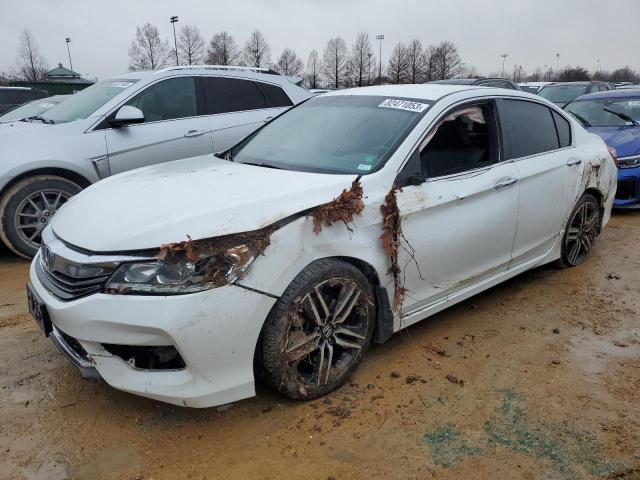 1HGCR2F12HA075658 - 2017 HONDA ACCORD SPORT SPECIAL EDITION WHITE photo 1