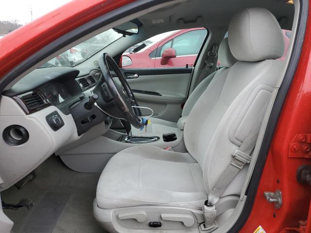 2G1WB5E31C1118340 - 2012 CHEVROLET IMPALA LT RED photo 7