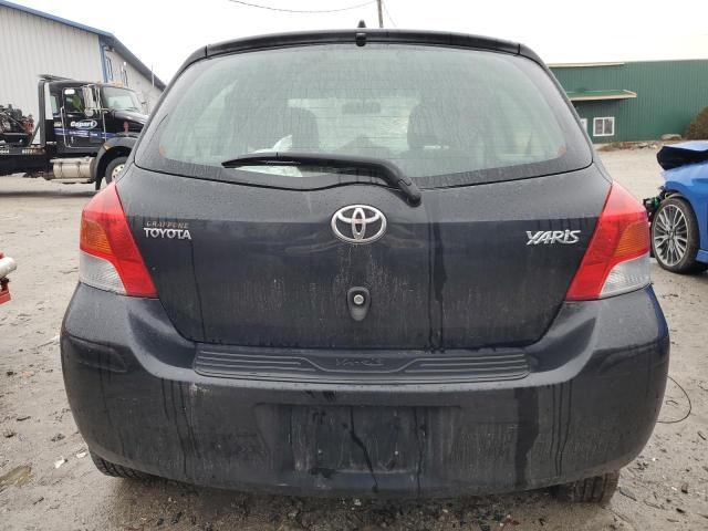 JTDKT903695222489 - 2009 TOYOTA YARIS BLACK photo 6