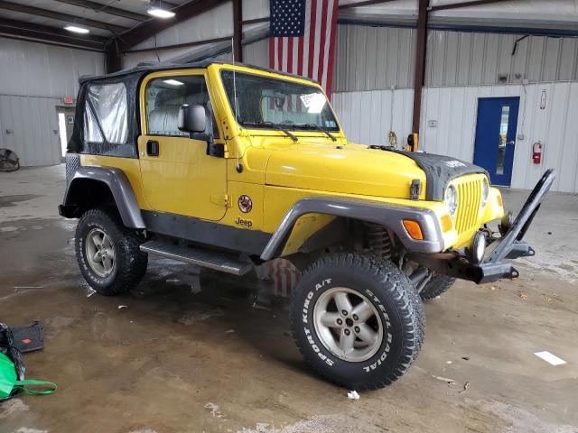 1J4FA39S24P739178 - 2004 JEEP WRANGLER X Դեղին լուսանկար 4