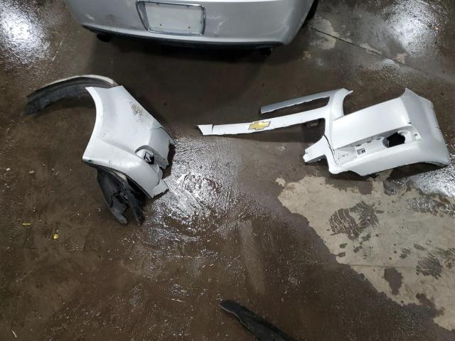 1G1ZG5E71CF107302 - 2012 CHEVROLET MALIBU LTZ SILVER photo 12