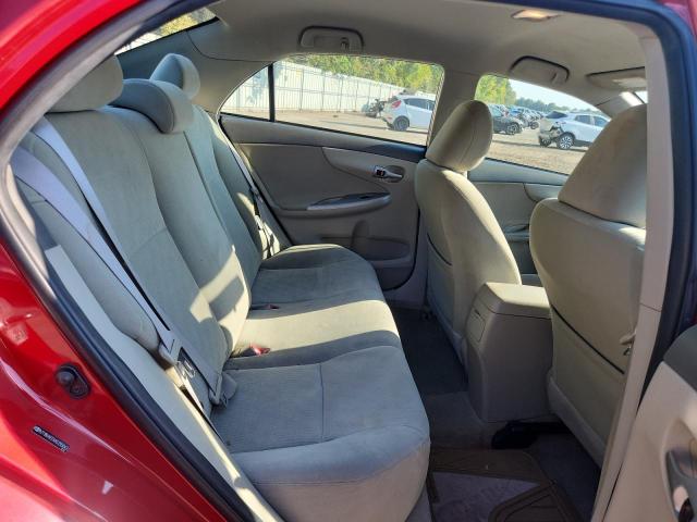 2T1BU4EEXAC295043 - 2010 TOYOTA COROLLA BASE RED photo 10